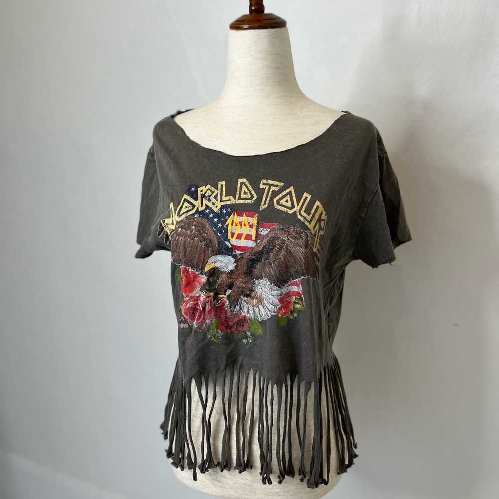 World tour 1991 crop top